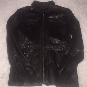 Banana Republic leather jacket